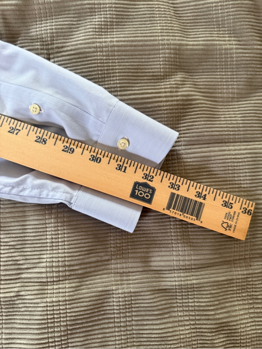 Brooks Brothers 1818 Regent Dress Shirt – Men’s 17 / 34-35 – 100% Cotton - Picture 8 of 9